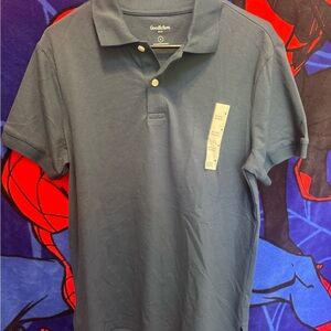 Goodfellow & Co Men's Polo Shirt - Dark Gray